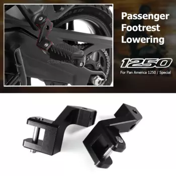 For Pan America 1250 Special RA1250 Accessories Motorcycle Passenger Footpeg Lowering Kit Adjustment Foot Rests Pedal
