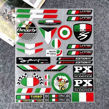 Наклейки на шлем Piaggio Vespa, аксессуары для мотоциклов Beverly Primavera Sprint Spring PX LX GTS GTS 300 300 250 200 150 125 50