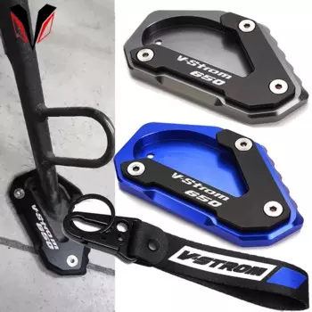 Для SUZUKI Vstrom 650 dl650 650 XT dl V-STROM 2012-2022 мотоциклетный брелок для ключей, подставка, боковая подставка, увеличитель VStrom 650