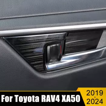 Для Toyota RAV4 RAV 4 XA50 Hybrid 2019 2020 2021 2022 2023 2024 крышка дверной ручки из нержавеющей стали, наклейки, аксессуары