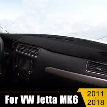 Для Volkswagen VW Jetta 6 MK6 A6 2011-2016 2017 2018 приборная панель автомобиля, избегайте света, приборная платформа, чехол для стола, коврики, ковры