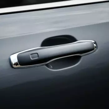4 шт., хромированные наклейки на дверные ручки автомобиля для Volvo XC60 XC90 S90 2018 2019