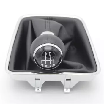 Для VW Golf Plus 2005 2006 2007 2008 2009 2010 2011 2012 2013 2014 Новая 5-скоростная автомобильная ручка переключения передач из искусственной кожи