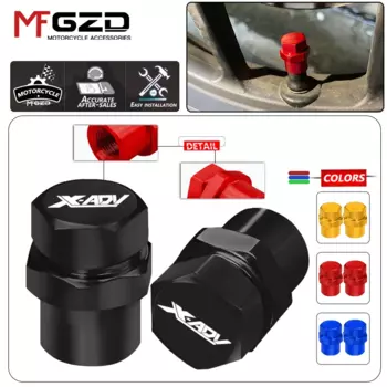 For X-ADV750 Motorcycle Accessories CNC Aluminum Wheel Tire Valve Caps Airtight Covers xadv750 xadv 750