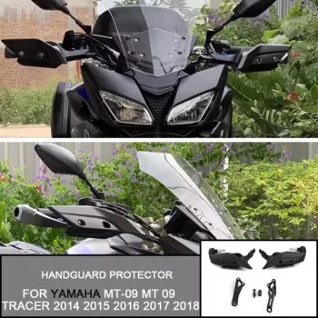 Для Yamaha MT-09 MT 09 TRACER 2014 2015 2016 2017 2018 защита рук велосипедные ограждения расширенная защита рук дефлектор поручни