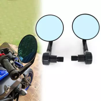 Для Yamaha XSR900/700 Tmax500/530 FZR600 YZF1000 MT07 MT09 MT10 FZ1 FZ6 Cafe Racer боковое зеркало заднего вида с ручкой, торцевые зеркала