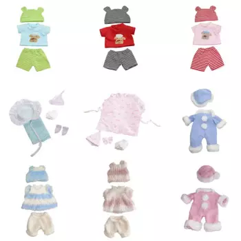 ForestBear 12-дюймовые 30 см мягкие куклы, одежда для малышей, аксессуары для кукол, детские пижамы реборн