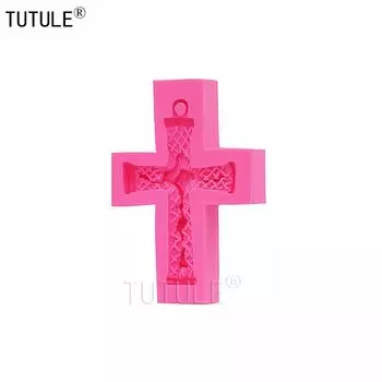 Форма для кексов крест из силикона