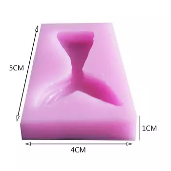 Форма для кексов русалка Aouke силиконовая