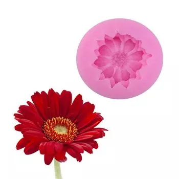 Форма для кексов TPXCKz силиконовая цветочная