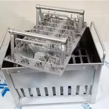 Форма для льда из нержавеющей стали, 40 шт./партия, форма для коммерческого льда с держателем для палочек, формы для льда