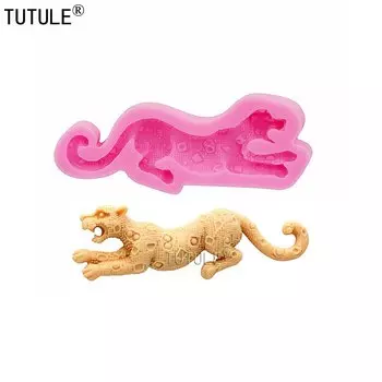 Форма для леопарда из силикона