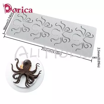 Форма для осьминога Dorica силиконовая