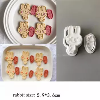 Форма для печенья кролик