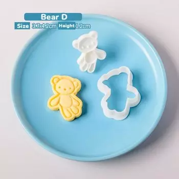 Форма для печенья с медведем