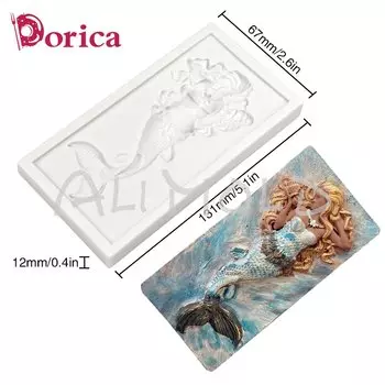 Форма для шоколада "Русалка" Dorica