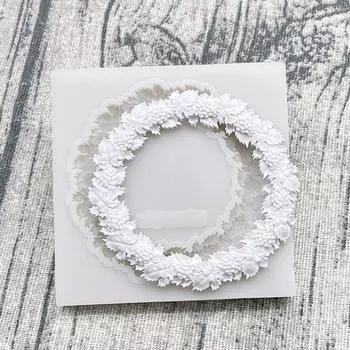 Форма для торта Fengying силиконовая винный лист