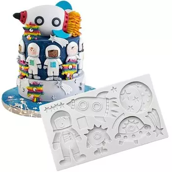 Форма для торта HANDLIFE космический корабль