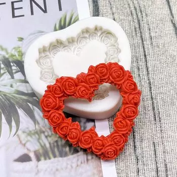 Форма для торта HANDLIFE Силиконовая розового цвета