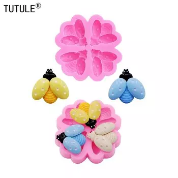 Форма для торта "Жуки", силиконовая