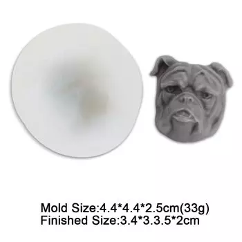 Форма для выпечки силиконовая собачка