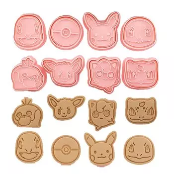 Формочки для печенья Pokemon 8 шт. TAKARA TOMY