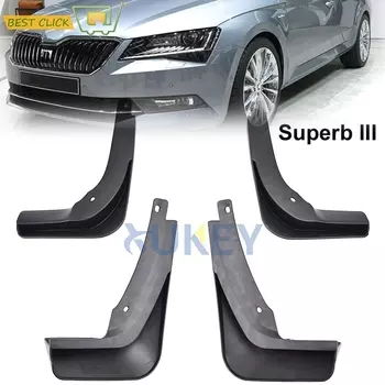Формованные автомобильные брызговики для Skoda Superb 3 B8 2016 2017 2018, брызговики, брызговики, подъемные спинки, комбинированные аксессуары
