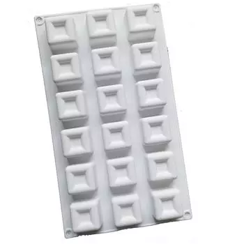 Формы для кекса BenRussell силиконовые квадратные