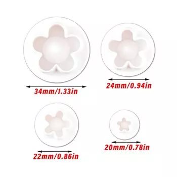 Формы для печенья BCMJHWT, набор из 4 штук