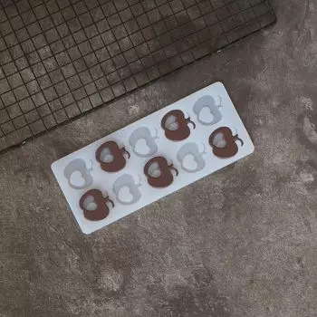 Формы для шоколада SwtHart, силиконовые, яблоко