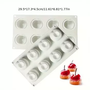 Формы для выпечки ZINBOOM силиконовые 8 отверстий