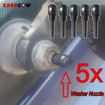 Форсунка омывателя заднего лобового стекла CASHCOW x5 для Skoda Fabia Superb Yeti Seat Alhambra Altea Arosa Exeo Ibiza Leon Toledo