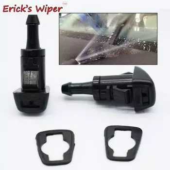 Форсунка стеклоочистителя Erick's, 2 шт., для лобового стекла Mitsubishi Eclipse 2006 - 2012