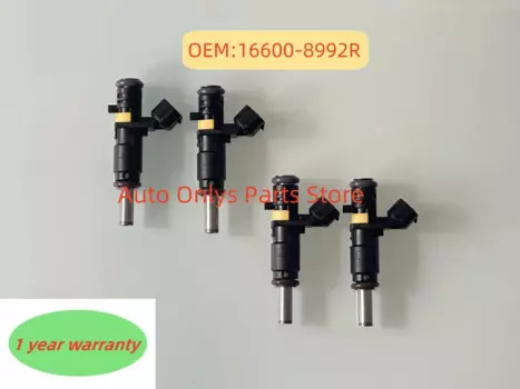 Форсунка топливного инжектора 16600-8992R 166008992R для H4M 1,6 16V MEGANE IV DUSTER QASHQAI Renault 2,0 Lada Largus, 4 шт.