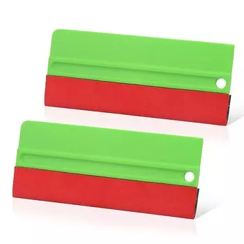 FOSHIO, 2 шт., пленка из углеродного волокна, не царапается, водонепроницаемый войлок, Ракель, винил, автомобильная пленка, тонировка, установка, скребок, чистящие инструменты