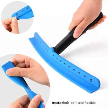 Скребок FOSHIO для удаления воды с мягким стеклом, 36 см