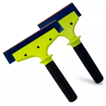 FOSHIO нейлоновая ручка, чистый скребок для удаления воды на лобовом стекле автомобиля, домашняя кухня, тонировка стекла, окна, мягкое резиновое лезвие, скребок для льда