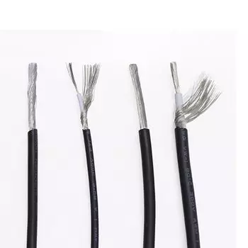 UL1185 одноядерный экранированный ПВХ Луженая Медь 14AWG 16AWG 18AWG 20AWG 22AWG 24AWG электронная звуковая сигнальная линия анти-помех