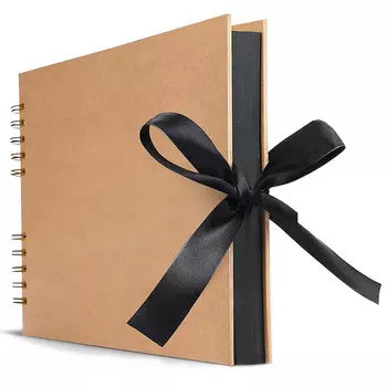 Фотоальбом черный 80 листов