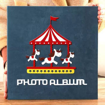 Фотоальбом DXLYMYU 6 дюймов плюшевый 600 фотографий