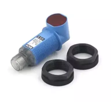 Фотоэлектрический цилиндрический датчик GRL18S-F2358 1064150, 6 м, Visbl красный, PNP, разъем M12, 3-контактный