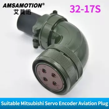 Фотоэлемент питания для Mitsubishi сервопривод, кодировщик, Авиационная вилка 18-10S 20-4S 20-15S 20-18S 20-29S 22-22S 32-17S