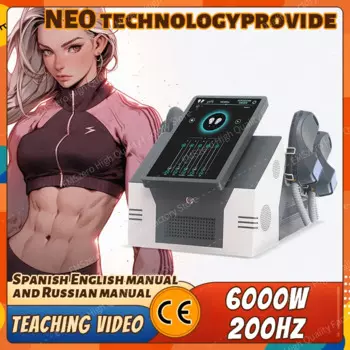 Фотоэпилятор для похудения, тренажер для похудения 2024, Профессиональное моделирование тела, стимуляция мышц, потеря жира