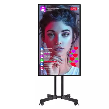 Фотоаппарат диагональю 15,6 дюйма для прямой трансляции, настольное умное оборудование для потоковой трансляции, интерактивный экран для прямой трансляции