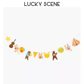 Фотофлаг "Тропический дождь" Lucky Scene