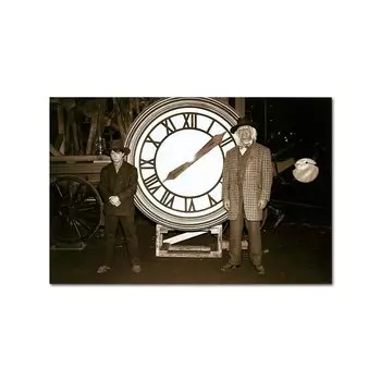 Фотография на холсте «Назад в будущее» QIPINGART