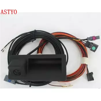 Фотокамера заднего вида ASTYO MIB RCD330 Plus AV для Tiguan Jetta MK6 Passat B7 Touran