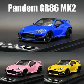 Фотоколлекционная Миниатюрная игрушка для модели автомобиля модели Fuji 1:64 Pandem GR86 MK2