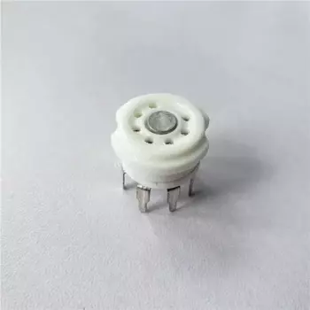 Фотолампа с держателем для маленького блока, 7 контактов, серебряная розетка 6J1 6J2 2P2 6Z4 6K4 6A2 EC92 EAA91