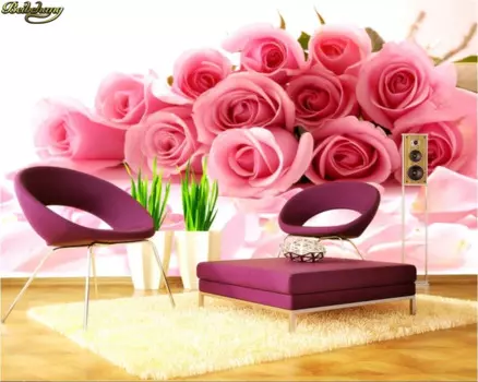 Фотообои beibehang на заказ, 3D стереоскопические обои для гостиной, детской комнаты, задний фон для телевизора, 3d фотообои, изогнутая полоса, papel de parede